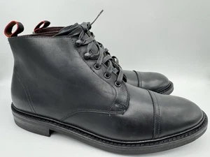 Bota Allen Edmonds Hearst Puntera Negra Para Hombre Talla 11.5 D - Imagen 1 de 8