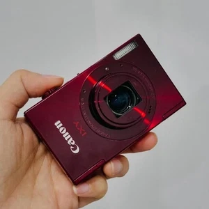 Canon PowerShot ELPH 520 HS/ IXUS 500 HS/ IXY 3 Digital Camera 10.1MP 12x Red - Picture 1 of 13