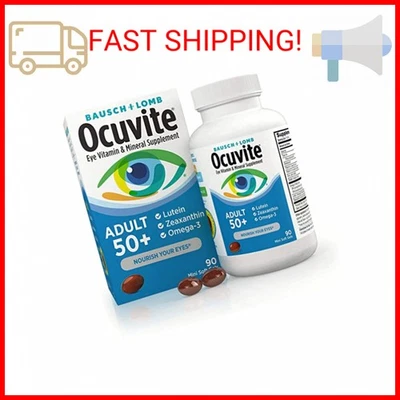 Ocuvite 50+ Suplemento Vitamínico y Mineral para Ojos, Multivitamínico para Visión y Ocular H Foto 1 de 2
