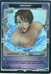 Vcard Mundos Despertados 1ª Edición Bibimbap Secreto Raro - Holo - Imagen 1 de 1