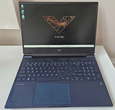 HP Victus 15-fa0033dx 15.6-inch i5-12450H RTX 3050 144Hz 16Gb 512Gb Warranty - Image 1 of 4