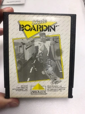Skate Boardin' Absolute Entertainment (Atari 2600, 1987), Cartridge Only Tested - Image 1 of 4