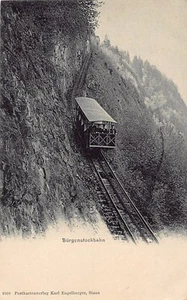 Schweiz - Bürgenstockbahn (NW) Standseilbahn - Bürgenstock-Bahn - Verlag Karl En - Picture 1 of 2
