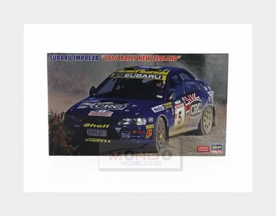 1:24 HASEGAWA Subaru Impreza 555 #5 Rally New Zealand 1996 Bourne Kit HA20696 - Immagine 1 di 2