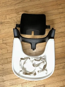 Stokke Tripp Trapp Baby Set 2, nur abnehmbarer Sitz und Gurt, braun - Bild 1 von 1