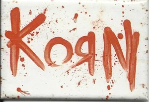 KORN blood logo 2005 FRIDGE MAGNET official merchandise IMPORT no longer made - Picture 1 of 1
