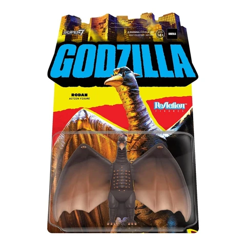 Godzilla Rodan Toho Super 7 Reaction Action Figure Cover