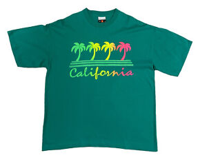 VTG California 1989 T-shirt Green Size XL