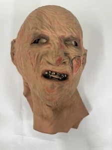 1987 Freddy Krueger - Nightmare On Elm Street 3 - Halloween Cosplay Latex Maske - Bild 1 von 6