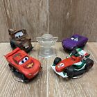 Lot Of 5 Disney Infinity 1.0 Figures Tow Mater Shiftwell Mcqueen Piston Cup