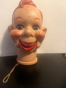 Vintage HOWDY DOODY Head Ventriloquist Dummy Doll 1973 with pull string - Picture 1 of 5