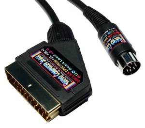 Sinclair ZX Spectrum +3, +2A, +2B Alta Calidad RGB Scart Video Cable TV Cable - Imagen 1 de 2