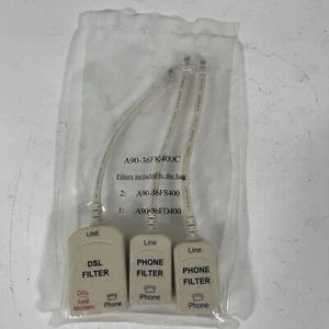 DSL & Phone Line Filters 2- Phone 1 DSL New Sealed  - Picture 1 of 4