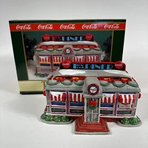 Vintage Coca Cola Town Square Collection 1993 "TICK TOCK DINER" READ - Picture 1 of 13