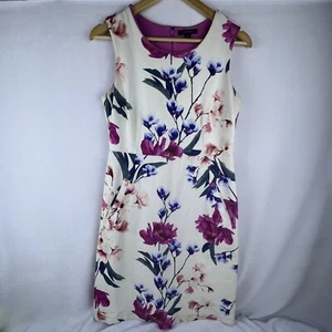 Lands End Women's Sleeveless Ponte Sheath Dress Spring Easter Size Medium - Picture 1 of 8
