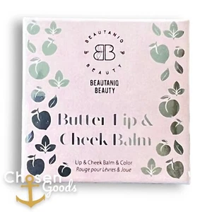 BEAUTANIQ BEAUTY Butter Lip & Cheek Balm in Peach Blush 4g NIB - Picture 1 of 5