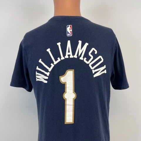 Nike Zion Williamson New Orleans Pelicas Dri Fit Jersey T Shirt NBA Basketball M Cover