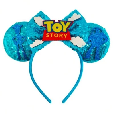 NUEVO Disney Parks TOY STORY Orejas Sombrero BUZZ Mickey Orejas Woody Diadema Disneyland Foto 1 de 4