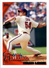 2010 Topps Philadelphia Phillies Baseball Card #500 Brad Lidge