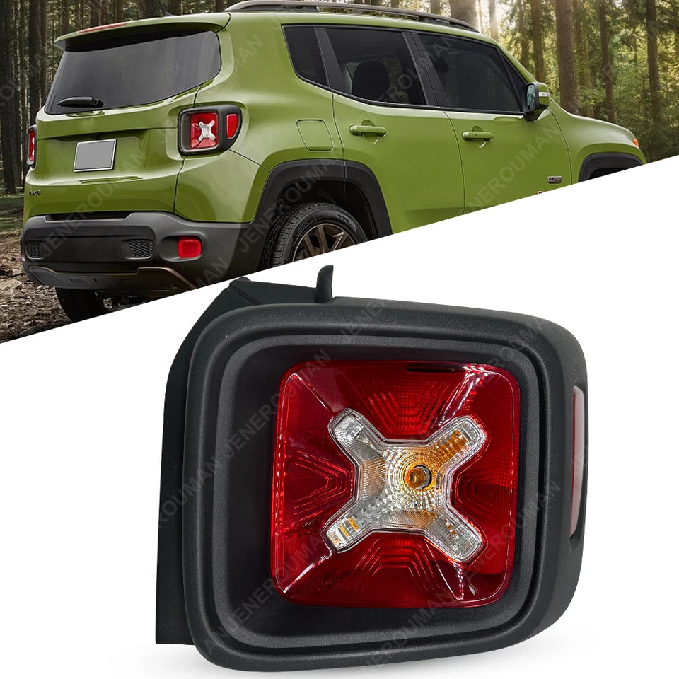 RH Fit For 2015-2023 Jeep Renegade Tail light Rear Lamp Taillight W/O Side Light - Image 1 of 4