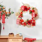 New Year Wreath For Front Door Artificial Floral Wreath For Fireplace Window