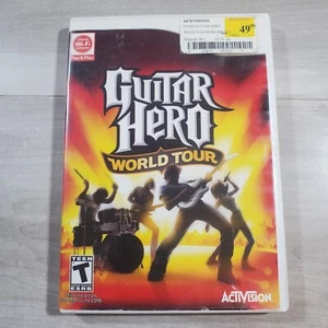 Wii Guitar Hero World Tour Nintendo Wii 2008 Juego Solo Probado - Imagen 1 de 5