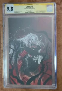 Venom #26 CGC 9.8 SS Comic Mint Virgin Edition Peach Momoko signed 1st Virus - Picture 1 of 9
