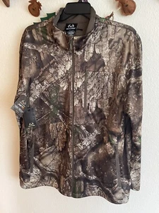 RealTree Men's Size 2X LightWeight Full Zip Camo Thinsulate Jacket ~ NEW W/TAGS - Picture 1 of 17