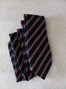 Christian Dior Paris NY 100% Silk Men Necktie Multicolor Diagonal Stripe 57×3 - Picture 1 of 6