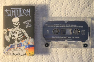 Sintillion - Nation In Pain US private cassette 1990 HEAVY THRASH metal TESTED - Picture 1 of 1