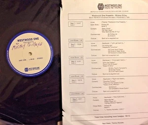 RADIO SHOW: WESTWOOD ONE PRESENTS MICKEY GILLEY IN CONCERT 11/6/89 14 CLASSICS - Picture 1 of 6