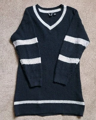 Roxy Loose Knit Jumper Dress XS - Image 1 of 4