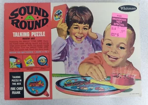 Vintage Sound A Round Talking Puzzle Whitman 1968 Master Unit ( NEW OLD STOCK ) - Picture 1 of 16