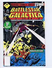 Battlestar Galactica #1 Marvel 1979 Annihilation! WHITMAN VARIANT
