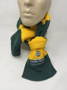 CSU Rams Scarf Green and Yellow Sports Game Day Outfit Warm University Honors - Picture 1 of 9