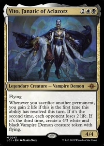 *MtG: VITO, FANATIC OF ACLAZOTZ - The Lost Caverns of Ixalan Mythic - magicman* - Imagen 1 de 1