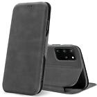 Tasche Hülle für Samsung Galaxy S20 Plus Flip Cover Case Schutz PU Leder Grau