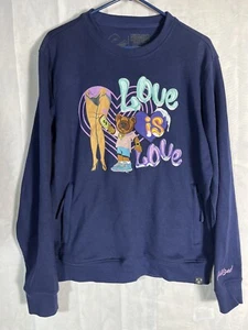 Men’s Size M Sweatshirt Civilized 2002 Love Is Love Sugar Daddy Sweatshirt - Picture 1 of 6