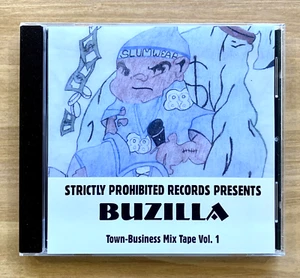 CD ~ BUZILLA ~ Mix Tape Vol. 1 ~ P.A. ~ 10 Tracks ~ 2009 ~ !L🔵🔵K! - Picture 1 of 7