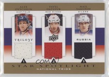 2013 Trilogy National Trios Alex Ovechkin Pavel Datsyuk Nail Yakupov Rookie RC