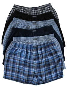 Boxershorts 6er Pack Herren Woven Boxershorts Cotton Rich Comfort Fit Unterwäsche - Bild 1 von 6