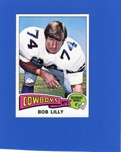 1975 Topps, Bob Lilly # 175, Dallas Cowboys - Imagen 1 de 2