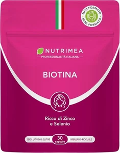 Laboratoires Nutrimea Biotina Nutrimea | Formato Doypack | Capelli, Unghie e Pel - Foto 1 di 3