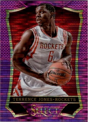 2013-14 Select Prizms Purple #25 Terrence Jones /99 - BSK - Image 1 of 2