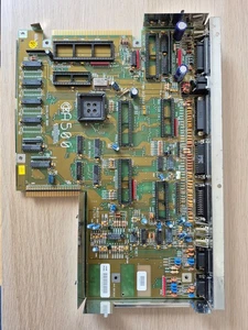 ✅ Motherboard Commodore Amiga 500 REV 6a ⭐ ohne Chips ⭐ defekt / green screen ⚡️ - Afbeelding 1 van 8