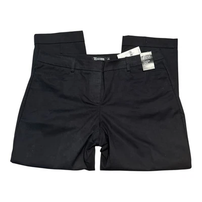 Pantalones pequeños para mujer 89th & Madison - patrón cuadrado azul - talla PL Foto 1 de 4