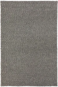2x3 Dalyn Gray Solid Hand Loomed Fluffy Flat Plush Door Mat GR1 - Aprx 2'x3' - Picture 1 of 2