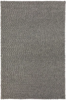 2x3 Dalyn Gray Solid Hand Loomed Fluffy Flat Plush Door Mat GR1 - Aprx 2'x3' - Image 1 of 2