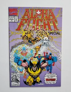 🇨🇦 Alpha Flight Special (1992) — "La primera misión de Alpha - ¡Dirigida por Wolverine!"  - Imagen 1 de 3