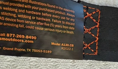 🎯 GSM Outdoors Summit Treestands A130.CB Safety Harness – 300 lb Rated - Image 1 of 4